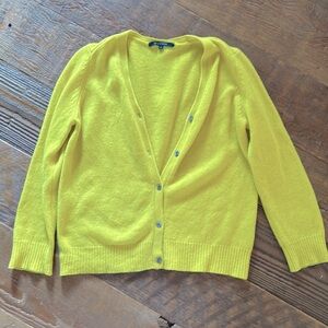 Sofie D’Hoore Cashmere Yellow Cardigan